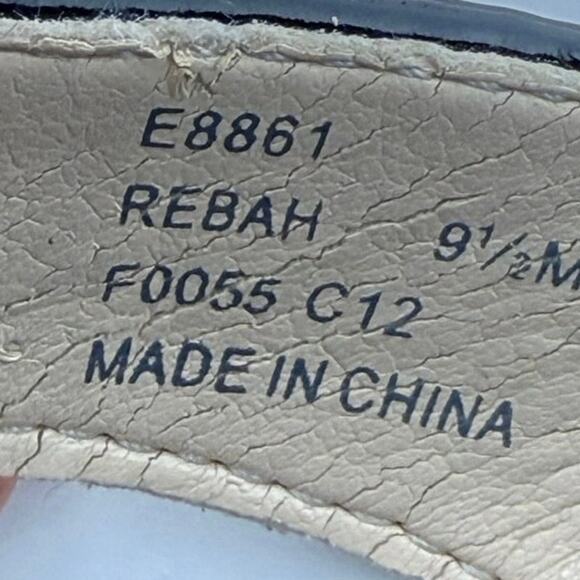 Calvin Klein Rebah Wedge Sandals Women’s 9.5 Leopard Print Open Toe - Picture 6 of 8